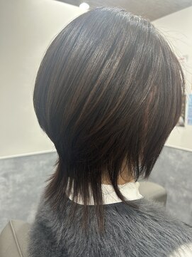 リリー 京都山科店(Lily) 前下がりウルフ