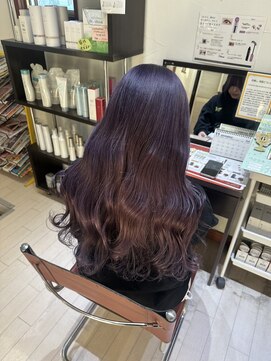 ゴッドヘアーアンドメイク 高崎店(GOD Hair&Make) ラベンダーピンク