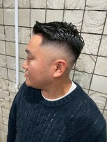 ヒロギンザ 青山店(HIRO GINZA)&nbsp;ビジネスアップバング×スキンフェード