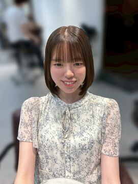 ザシェノンウメダ(THA CHAINON UMEDA) 心斎橋/着物ヘア/大人ガーリー/ダークアッシュ/似合わせカット