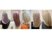 透明感カラーを出すには、一度髪の毛をお任せください！