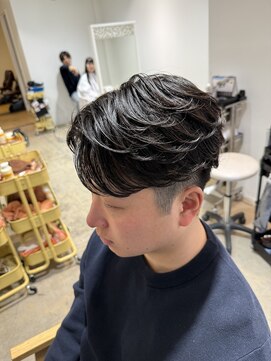 コレット 宇都宮(collet Gigi) フェザーパーマ ニュアンスパーマ センターパート