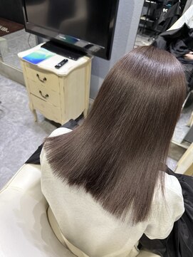 ミュウズ(MIEUXS) 髪質改善カラー