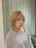 ザザ ZA/ZA 神楽坂&nbsp;かわいいけど少しアンニュイなウルフボブ