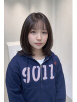 ガリカ 大名(Gallica)&nbsp;<ゲスト>レイヤーたっぷりのくびれミディアム、シースルーバング