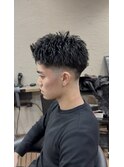 フェードスパイキーショート