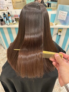 ソラ(SORA) 至福の縮毛矯正☆自分史上最高の指通りを体験◎橋本SORAhair