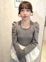 アールサロン アネックス 名駅(Rr SALON ANNEX)&nbsp;松岡優菜 韓国ヘア