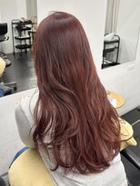 シベルバレー 横浜(sibell)&nbsp;ロングレイヤーカット顔周りレイヤーウルフハッシュカット韓国