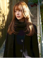 ランプ 代官山(the lamp)&nbsp;ブリーチなしダブルカラーチョコレートブラウンレイヤーカット