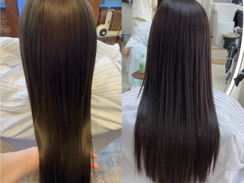 HM hair salonの写真/【駒込】最先端の羽エクステ★最高級の品質×圧倒的技術力でナチュラルに憧れ艶ロングへ♪
