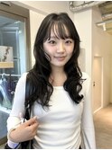 20代30代40代　暗髪/ロングレイヤー/グレージュ