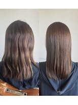 オフジ(OFFJI)&nbsp;縮毛強制だけど自然なストレートに！