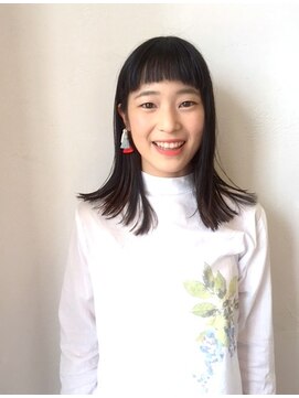 ヘアー ミュゼ 大西店(HAIR Musee) 切りっぱなしロブ