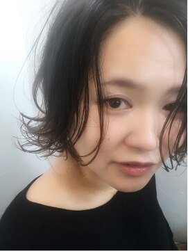 ヘアーデザイン アトリコ(Hair design attrico) ザックリワンレングスのスイングショート☆