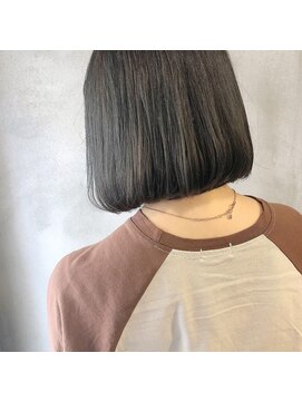 ミント(mint) *暗髪オリーブグレー*