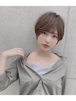 サードバイローラン(THiRD by ROULAND)&nbsp;【THiRD 浅野】ピンクブラウンショート