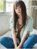 大人可愛いストレート