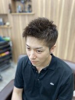 メンズヘアー ハサミ(men`s hair)&nbsp;ナチュラルアップバング