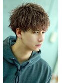 無造作束感×ランダムバング【グランジマッシュ】ランダムパーマ