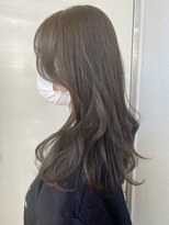 ジーナ 福岡天神(Zina)&nbsp;【ブリーチなし】韓国っぽレイヤー×ミルクティーブラウン◎