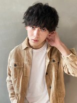 パーク(PARK)&nbsp;【PARK】メンズレイヤーマッシュ×ナチュラルスパイラルパーマ