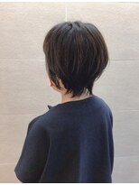 ボネッカ 鶴見(BONECCA)&nbsp;ハイライト×外ハネレイヤーボブ　石黒聡子