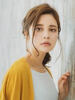 ヘアアンドスパ モーブ 世田谷(hair&SPA Mauve) 後れ毛、透け感たっぷりふんわりアレンジ