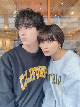 ルービック バランス 天王寺(Rubik's×Balance) 大人ショートボブ×スパイラルマッシュ[カップルクーポンあり]