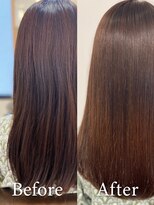 アンス 大阪梅田(ANs.)&nbsp;艶感♪髪質改善☆ナチュラルベージュTOKIOトリートメント