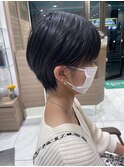 垢抜け黒髪ショート