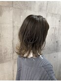 【amule hair】バレイヤージュスタイル