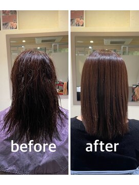 リリー 京都山科店(Lily) 柔らか髪質改善縮毛矯正