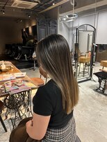 ロジッタ(ROJITHA)&nbsp;【ROJITHA原宿表参道】バレイヤージュ×ミルクティーベージュ