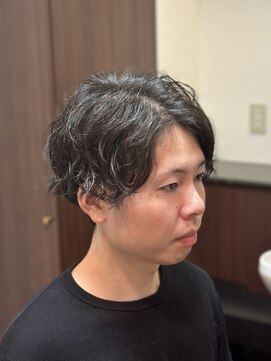 ケースタイル ヘアスタジオ 神保町店(K STYLE HAIR STUDIO) 波巻き/束感ショート/マッシュパーマ/ツーブロックマッシュ