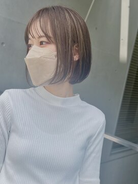 ブランロール 中目黒店(Blanl'or) 大人ガーリー/ダークアッシュ/似合わせカット/レイヤーカット