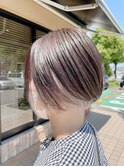 ストボブ×インナーホワイト