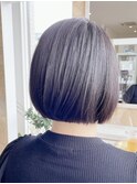 シルキーストレートミニボブ