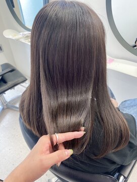 ヒビヲ(HIBIO) ハイライトダブルカラーケアブリーチインナーカラーグレージュ