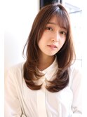 30代にオススメ☆ナチュラル艶髪ストレート