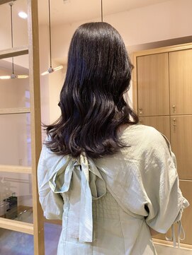 スムーク(smuk) 【smuk/スムーク】切りっぱなし/透明感カラー/ピンクラベンダー