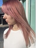 sheer pink color