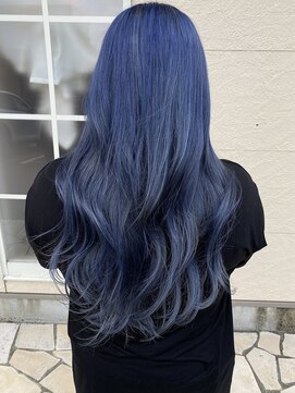 サード(ThairD) レイヤーロング/ブルーグレージュ/30代40代50代