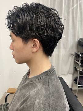 ユノ(juno) メンズショートパーマ ソフトスパイラル