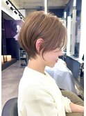 大人可愛い愛され小顔ナチュラルショート