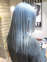 ヲタク(wotaku.) 水色カラーペールブルーブルーシルバーハイトーンカラーレイヤー