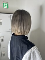 リルウ 阿倍野キューズモール(LILOU) ハイトーンボブ