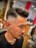 【全員◆NO'1】メンズフェードカット+シェービング￥5500　札幌/理容室/顔そり