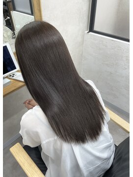 ソア フレア(soa FLEAR) 失敗しない縮毛矯正/-5歳の美髪へ/アッシュカラー