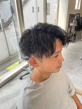 バース 河原町店(BIRTH) ツイストスパイラルパーマツイストパーマメンズマッシュパーマ